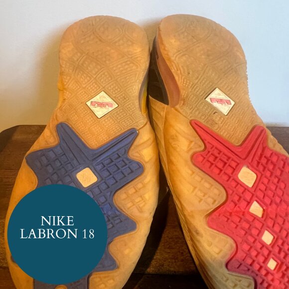 Nike Space Jam x LeBron 18 Low EP 'Wile E. x Roadrunner' CV7564-401 - Picture 4 of 4